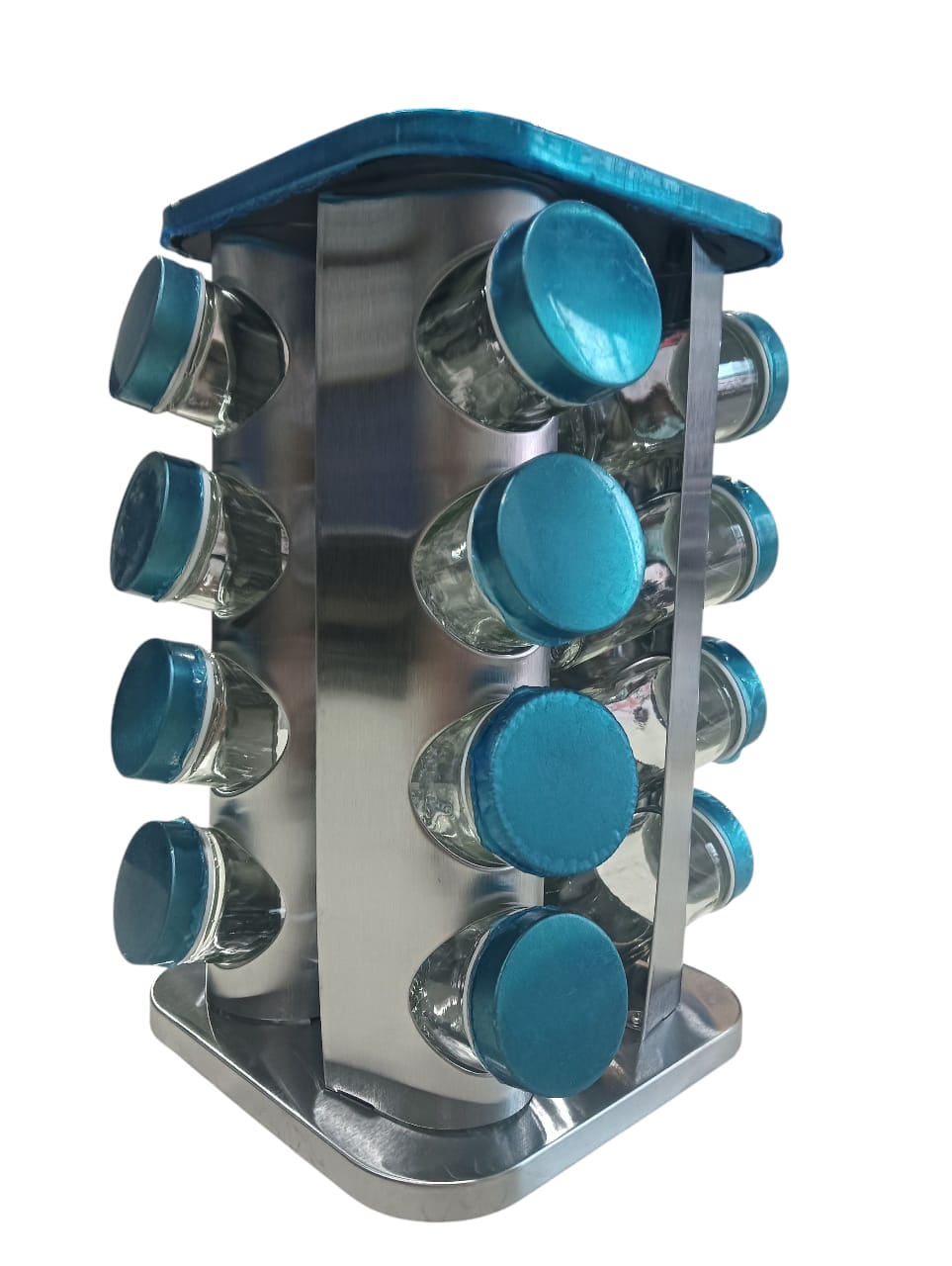 Miniatura 2 de Especiero 16 Frascos Redondo  Giratorio